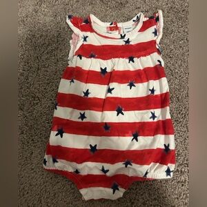 Old Navy Patriotic Baby Romper